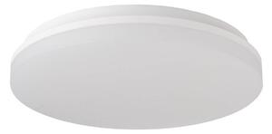 SLC stropné LED svetlo OMEGA, biele, Ø 40 cm, Phase-Cut, IP54, Biela / opálová, Obývacia izba / jedáleň, Plast, Závesné svietidlo