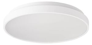 SLC stropné LED svetlo ALPHA, biele, Ø 40 cm, Phase-Cut, IP44, Biela / opálová, Obývacia izba / jedáleň, Plast, Závesné svietidlo