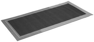Aqualine Aqualine, Kúpeľňová predložka 60x120cm, absorpčná, šedá, PCD014V