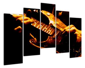 Obraz elektrické gitary (Obraz 125x90cm)