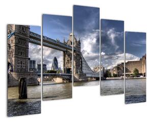 Moderný obraz mesta - Londýn (Obraz 125x90cm)