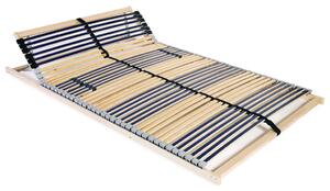 Lamelový posteľný rošt so 42 lamelami a 7 zónami 120x200 cm