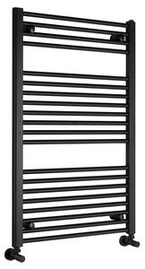Aqualine Aqualine, DIRECT vykurovacie teleso s bočným pripojením 600x960 mm, čierna matná, ILR96B