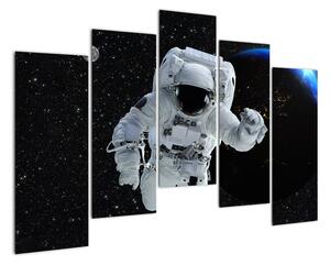 Obraz astronauta vo vesmíre (Obraz 125x90cm)