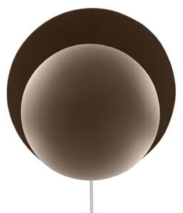 Nástenné Svietidlo Globen Lighting, Orbit, Hnedá / Hrdzavá, Obývacia izba, Kov, Dizajnový