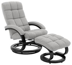 RELAXAČNÉ KRESLO S PODNOŽKOU, textil, béžová P & B - Online Only obývacie izby, Online Only