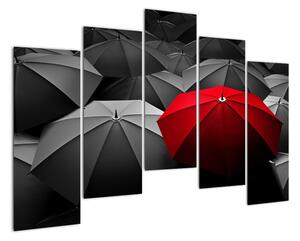 Obraz dáždnikov (Obraz 125x90cm)
