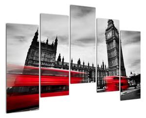Moderný obraz - centrum Londýna (Obraz 125x90cm)