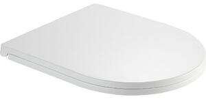 Erga Erga, WC sedadlo z duroplastu, série Lily, Siena, Tina, biela, ERG-V03-ND-SEATSH042-WH