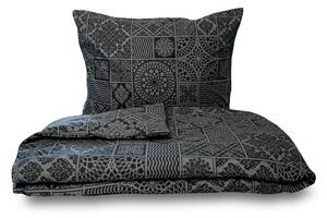 Kvalitex Bavlnené obliečky renforcé TOKYO čierne 1x 140/200, 1x 70/90cm