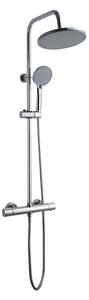 Invena Volos, sprchová sada s termostatickou batériou, chrómová, INV-AU-37-T01-V
