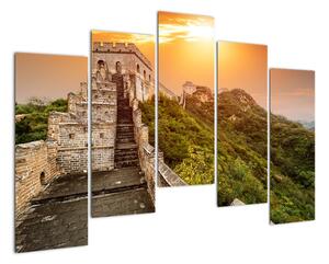 Veľký čínsky múr - obraz (Obraz 125x90cm)