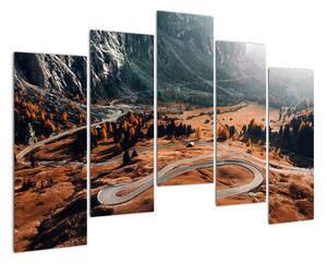 Obraz horské cesty (Obraz 125x90cm)
