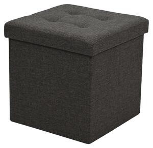 ÚLOŽNÝ BOX NA SEDENIE, textil, kompozitné drevo, 38/38/38 cm Carryhome - Kreslá