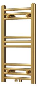Gamma Simple, vykurovacie teleso 400x700 mm, 234 W, zlatá matná, GMA-SIMP-7040-BGD