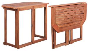 Bistro stolík 90x50x75 cm, akáciový masív