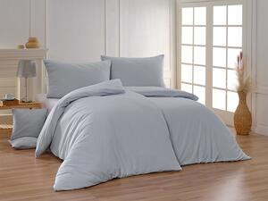 Obliečky Krep světle šedý Krep deluxe 1x 140/200, 1x 70/90