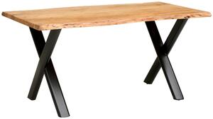 JEDÁLENSKÝ STÔL, akácia, prírodná farba, 160/90/76 cm P & B - Online Only jedálne, Online Only