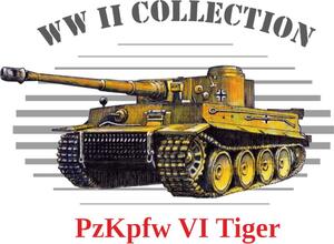 Ceduľa Tank PzKpfw VI Tiger - ceduľa 29cm x 20cm Plechová tabuľa
