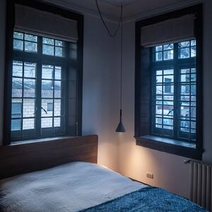 Foscarini Aplomb Mini závesné svietidlo z betónu hnedé, Hnedá / hrdzavá, Kuchyňa, Betón, Dizajn, Závesné svietidlo