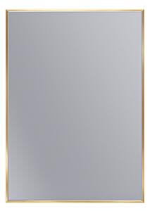 Erga Rectangle, obdĺžnikové zrkadlo 50x70 cm, zlatý rám, ERG-V01-RECTAGLE-5070-GD