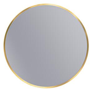 Erga Round, okrúhle zrkadlo 50cm, zlatý rám, ERG-V01-ROUND-5050-GD
