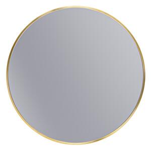 Erga Round, okrúhle zrkadlo 60cm, zlatý rám, ERG-V01-ROUND-6060-GD
