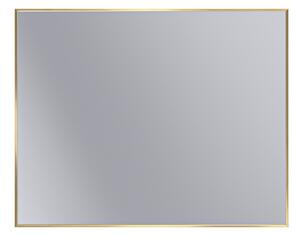 Erga Rectangle, obdĺžnikové zrkadlo 100x80 cm, zlatý rám, ERG-V01-RECTAGLE-1080-GD