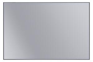 Erga Rectangle, obdĺžnikové zrkadlo 120x80 cm, čierny rám, ERG-V01-RECTAGLE-1280-BK
