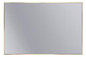 Erga Rectangle, obdĺžnikové zrkadlo 120x80 cm, zlatý rám, ERG-V01-RECTAGLE-1280-GD