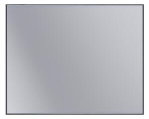 Erga Rectangle, obdĺžnikové zrkadlo 100x80 cm, čierny rám, ERG-V01-RECTAGLE-1080-BK
