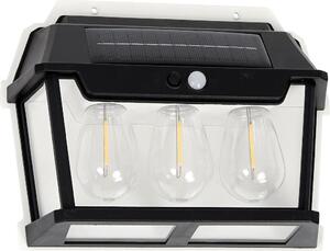 Solárne nástenné svietidlo trojité 3000K Eko-Light SOLARKI IP44