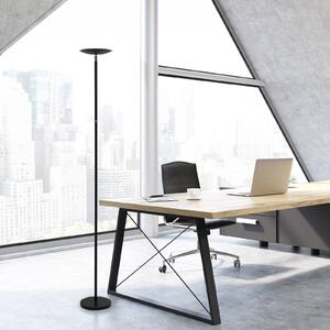 Maul LED stojacia lampa MAULsphere, čierna, stmievateľné, výška 183 cm, Čierna, Pracovňa / Kancelária, kov, Moderný, Stojaca lampa