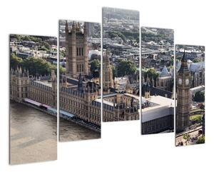 Britský parlament, obraz (Obraz 125x90cm)