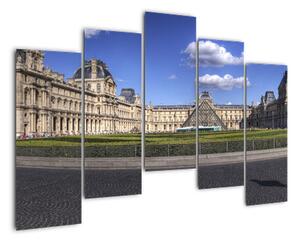 Múzeum Louvre - obraz (Obraz 125x90cm)