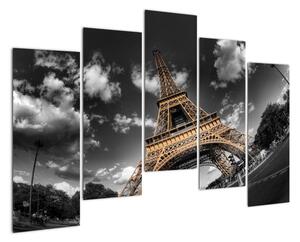 Eiffelova veža - obrazy (Obraz 125x90cm)