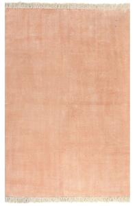 Kilim Koberec z bavlny 160x230 cm ružový