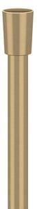 Sapho Sapho, POWERFLEX plastová sprchová hadica, 150cm, zlatá matná, FLE1019