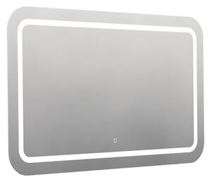 Zaoblené zrkadlo 120x70 cm s LED osvetlením, topná fólia, senzor s nastaviteľnou teplotou 2700-6500K, IP44 ZIL12070KTLEDS