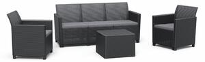 Záhradný set CLARA 5 storage table | grafit