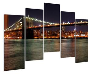 Svetelný most - obraz (Obraz 125x90cm)