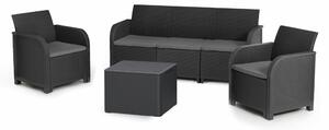 Záhradný set ROSELYN 5 storage table | grafit