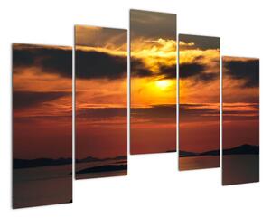 Západ slnka - obraz (Obraz 125x90cm)