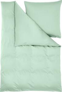Zelené obliečky z bavlneného saténu 200x135 cm Comfort - Westwing Collection