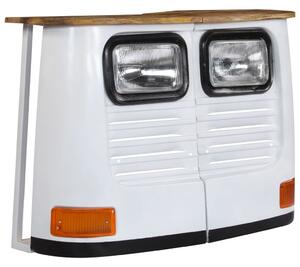 Komoda v tvare nákladného auta mangovníkové drevo biela