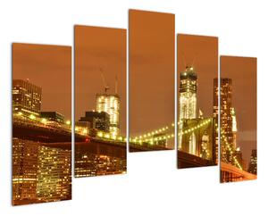 Brooklyn Bridge - obraz (Obraz 125x90cm)