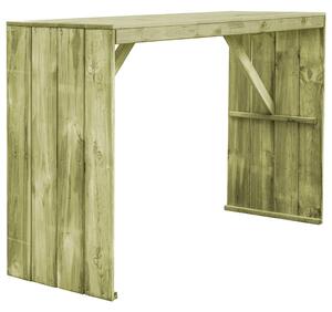 Barový stôl 170x60x110 cm, impregnovaná borovica