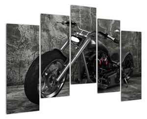Obrázok motorky - moderný obraz (Obraz 125x90cm)