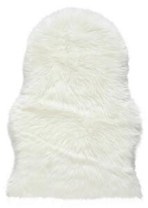 UMELÁ KOŽUŠINA, 60/90 cm, biela Boxxx - Koberce