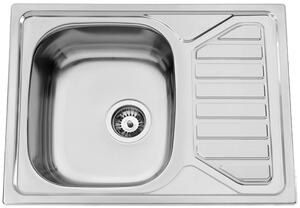 Nerezový drez Sinks OKIO 650 V matný